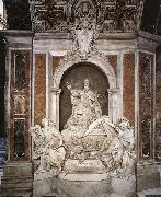 unknow artist Tomb of Gregory XIII painting